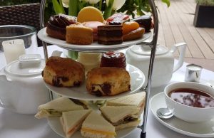 Etagere, Scones, Sandwiches, Sweets