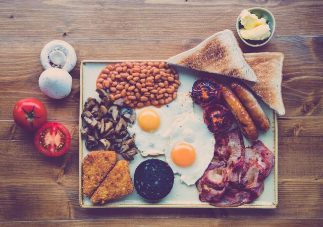 English Breakfast. The Full English. The Full Monty. A fry-up. 