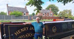 Narrowboat Schmalboot Paul Evans Leben auf dem Kanal