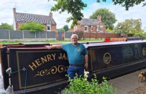 Narrowboat Schmalboot Paul Evans Leben auf dem Kanal