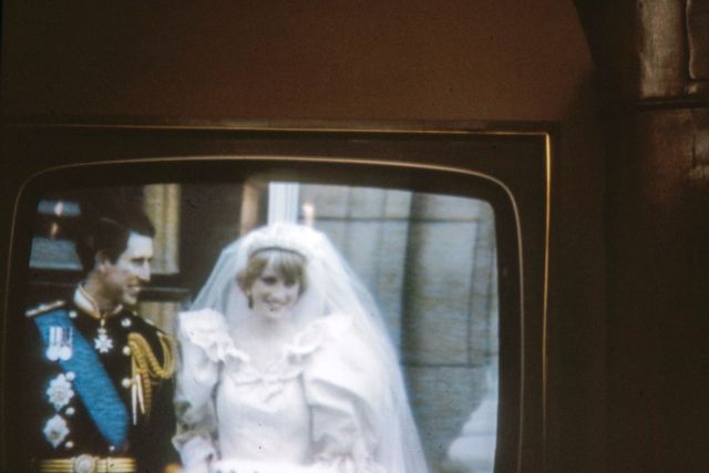 Prinz Charles un dDiana Hochzeit