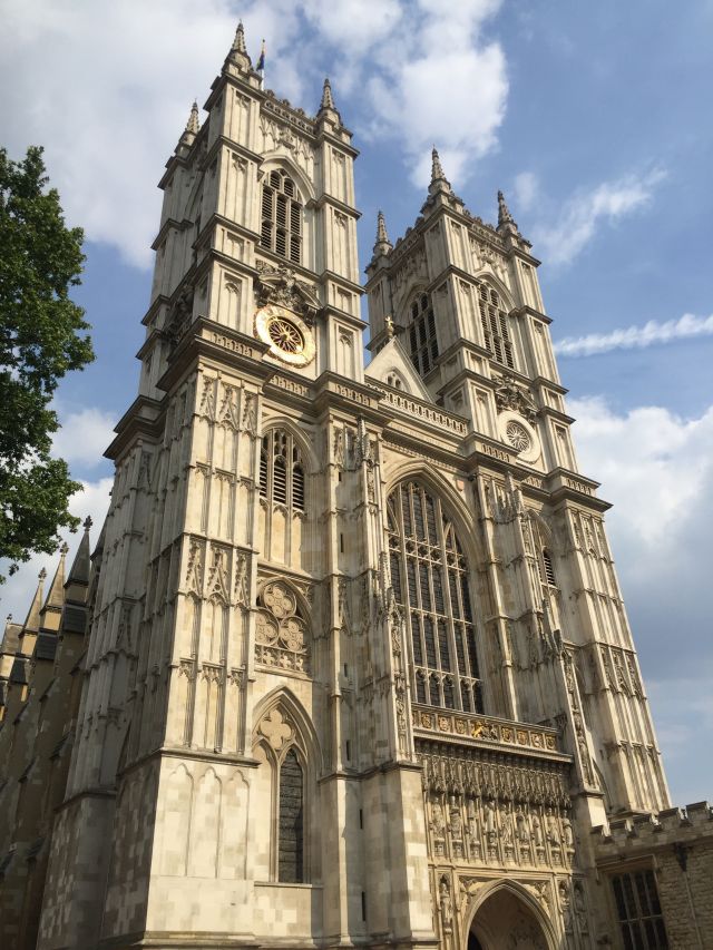 Westminster Abbey Krönungskathedrale mit zwei Türmen
