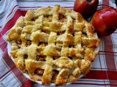 Apfelkuchen Apple Pie mit Gittr Äpfel