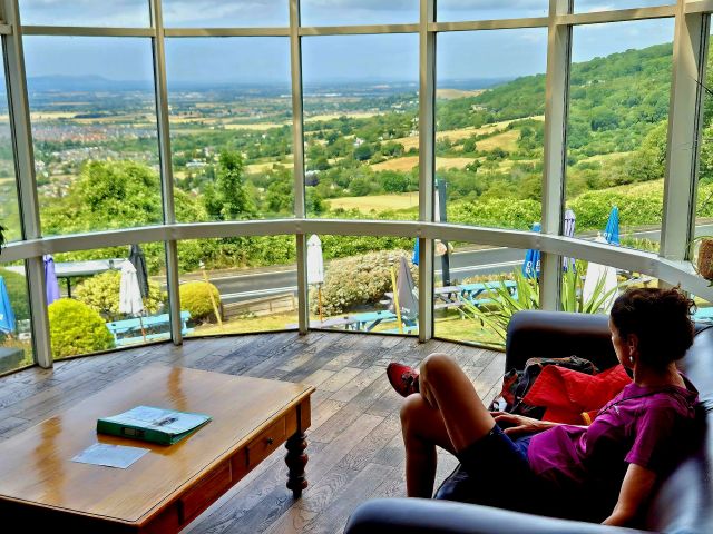 Rising Sun Hotel Cheltenham Panoramablick