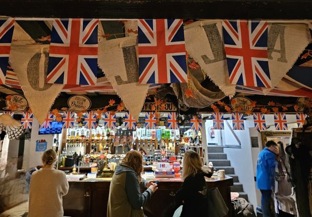 Pub in England bei einer Geisterjagd