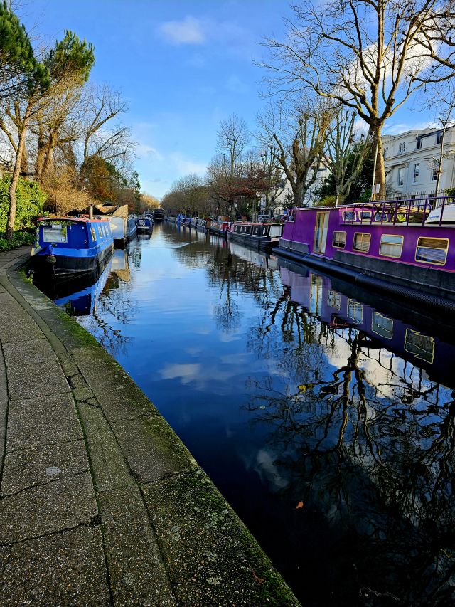 London Regent's Canal Hausboote