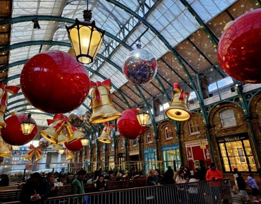 London im Advent - festliche Stimmung im Covent Garden