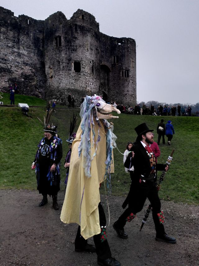 Mari Lwyd walisische Weihnachtstradition