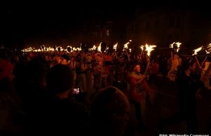 Up Helly Aa Feuerfestival Schottland