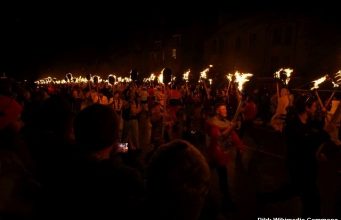 Up Helly Aa Feuerfestival Schottland