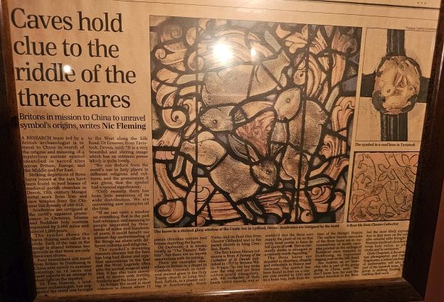 Zeitungsausschnitt Drei_hasen