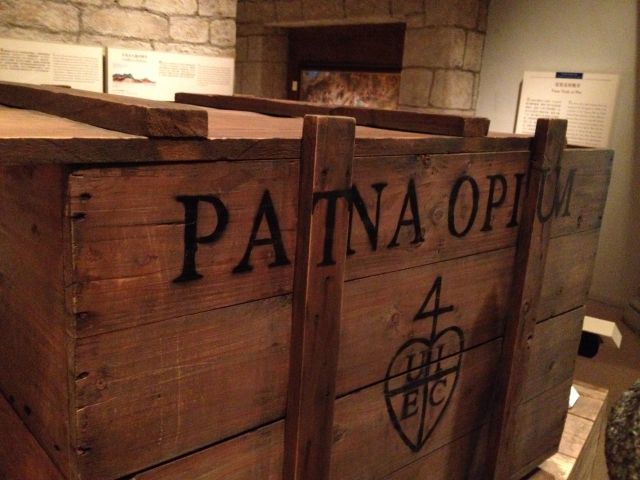 Opiumkiste der East India Company Opiumhandel