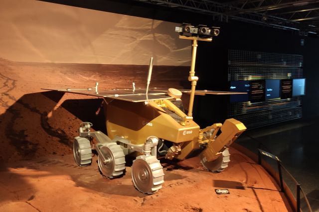 Modell des Rosalind Franklin Rovers