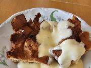 Bread Pudding Rezept mit Vanillesoße