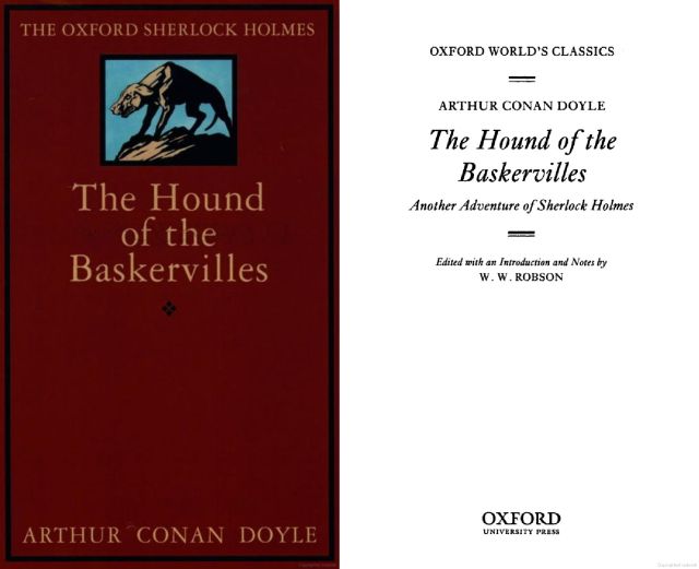Buch Hound of Baskervilles