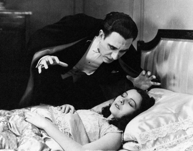 Dracula Lupita Tovar und Carlos Villarias in Dracula 1931,